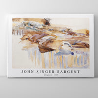John Singer Sargent - Alligators (1917)