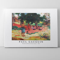 Paul Gauguin - Whispered Words (Parau Parau) 1892