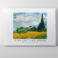 Vincent Van Gogh - Wheat Field with Cypresses 1889
