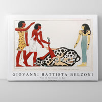 Giovanni Battista Belzoni - Plate 13  Sacrifice of the Bull 1778-1823