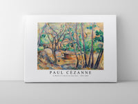 
              Paul Cezanne - La Meule et citerne en sous-bois 1892-1894
            