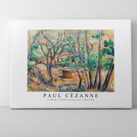 Paul Cezanne - La Meule et citerne en sous-bois 1892-1894