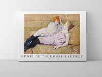 
              Henri De Toulouse–Lautrec - The Sofa 1894-1896
            