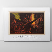 Paul Gauguin - The Devil Speaks (Mahna no varua ino), from the Noa Noa Suite 1894