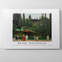 Henri Rousseau - View of Montsouris Park, the Kiosk (Vue du Parc Montsouris, Le Kiosque) 1908-1910