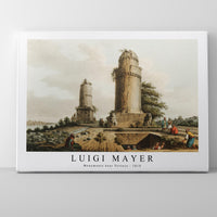 Luigi Mayer - Monuments near Tortosa 1810