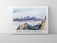 
              John Singer Sargent - Iselle from Mount Pilatus from Splendid Mountain Watercolours Sketchbook (1870)
            