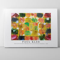Paul Klee - Baum und Architektur–Rhythmen (Tree and Architecture–Rhythms) 1920