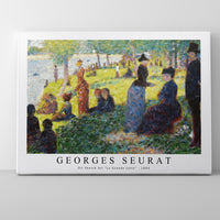 Georges Seurat - Oil Sketch for “La Grande Jatte” 1884
