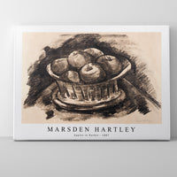Marsden Hartley - Apples in Basket(1887)