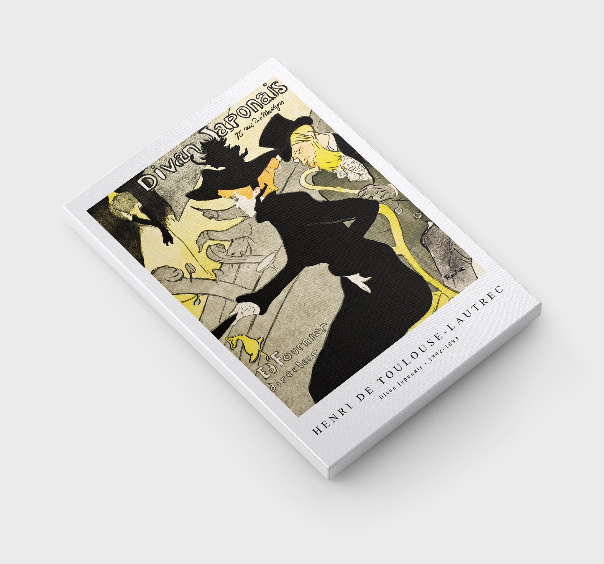 Henri De Toulouse–Lautrec - Divan Japonais 1892-1893| MPCANVAS