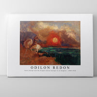 Odilon Redon - Saint George and the Dragon (Saint Georges et le dragon) 1909-1910