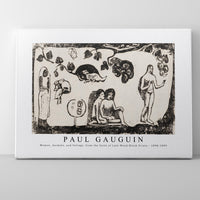 Paul Gauguin - Women, Animals, and Foliage, from the Suite of Late Wood-Block Prints 1898-1899