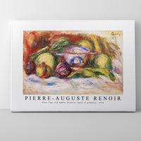 Pierre Auguste Renoir - Bowl, Figs, and Apples (Écuelle, figues et pommes) 1916