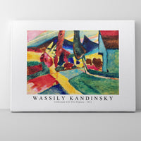 Wassily Kandinsky - Landscape with Two Poplars 1912