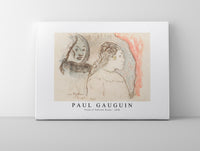 
              Paul Gauguin - Study of Tahitian Heads 1898
            