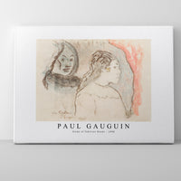 Paul Gauguin - Study of Tahitian Heads 1898