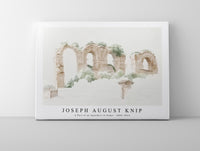 
              Joseph August Knip - A Part of an Aqueduct in Rome (ca. 1809–1812)
            