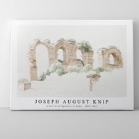 Joseph August Knip - A Part of an Aqueduct in Rome (ca. 1809–1812)