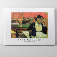 Paul Gauguin-Night café, Arles 1888