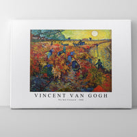 Vincent Van Gogh - The Red Vineyard 1888
