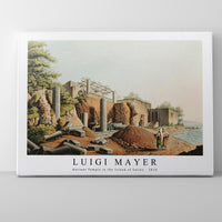 Luigi Mayer - Ancient Temple in the Island of Salina from Views in the Ottoman Dominions, in Europe, in Asia, and some of the Mediterranean islands (1810)
