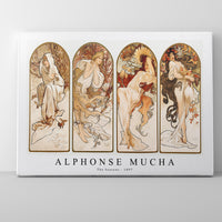Alphonse Mucha - The Seasons 1897