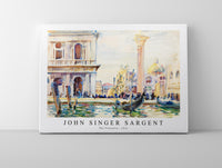 
              John Singer Sargent - The Piazzetta (ca. 1911)
            
