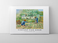 
              Vincent Van Gogh - First Steps, after Millet 1890
            