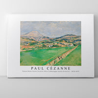 Paul Cezanne - Toward Mont Sainte-Victoire (Vers la Montagne Sainte-Victoire) 1878-1879