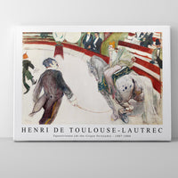 Henri De Toulouse–Lautrec - Equestrienne (At the Cirque Fernando) 1887-1888
