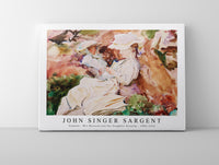 
              John Singer Sargent - Simplon - Mrs Barnard and her Daughter Dorothy (ca. 1905–1915)
            