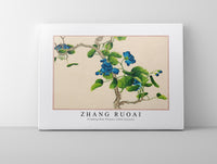 
              Zhang Ruoai - Climbing Blue Flowers (18th Century)
            