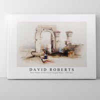 David Roberts - Ruins Temple on the Island of Biggeh Nubia-1796-1864