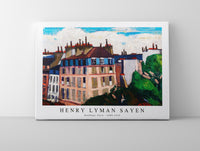 
              Henry Lyman Sayen - Rooftops, Paris 1909-1912
            