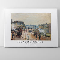 Claude Monet - The Pont Neuf 1871