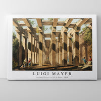 Luigi Mayer - Ancient Cistern in Val di Noto from Views in the Ottoman Dominions, in Europe, in Asia, and some of the Mediterranean islands (1810)