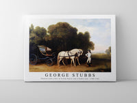 
              George Stubbs - Phaeton with a Pair of Cream Ponies and a Stable–Lad 1780-1784
            
