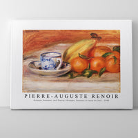 Pierre Auguste Renoir - Oranges, Bananas, and Teacup (Oranges, bananes et tasse de thé) 1908