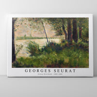 Georges Seurat - Grassy Riverbank 1881-1882