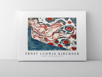 
              Ernst Ludwig Kirchner - Liegender Akt, Reclining Nude 1907
            
