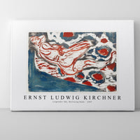 Ernst Ludwig Kirchner - Liegender Akt, Reclining Nude 1907