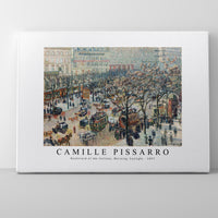 Camille Pissarro - Boulevard of the Italians, Morning, Sunlight 1897