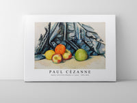 
              Paul Cezanne - Apples and Cloth (Pommes et tapis) 1893-1894
            