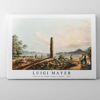 Luigi Mayer - Ruins of the Temple of Juno in Samos 1810