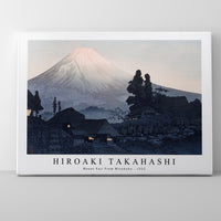 Hiroaki Takahashi - Mount Fuji From Mizukubo (1932)