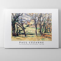 Paul Cezanne - Trees and Houses Near the Jas de Bouffan 1885-1886