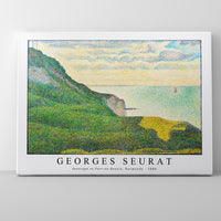 Georges Seurat - Seascape at Port-en-Bessin, Normandy 1888