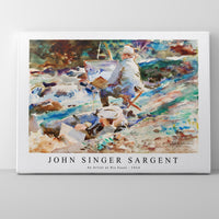 John Singer Sargent - An Artist at His Easel (1914)