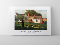 
              winslow homer-Farmyard Scene-1872-1874
            